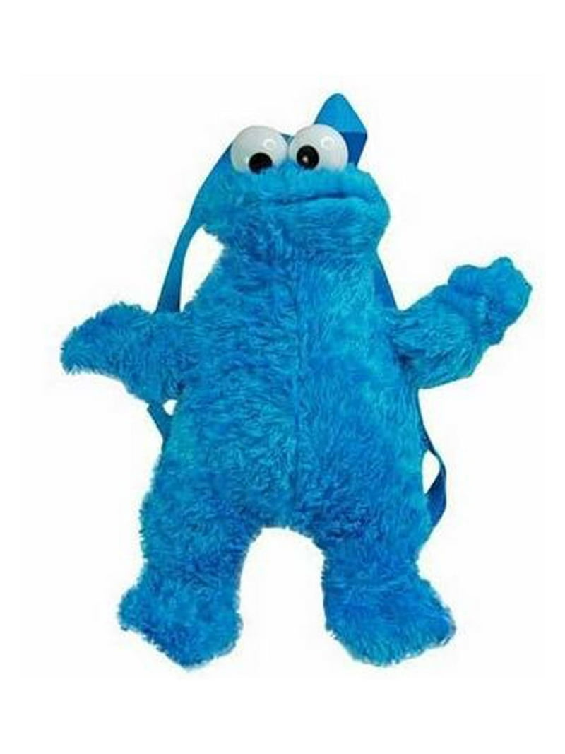 Cookie Monster 16' Plush Backpack - Walmart.com