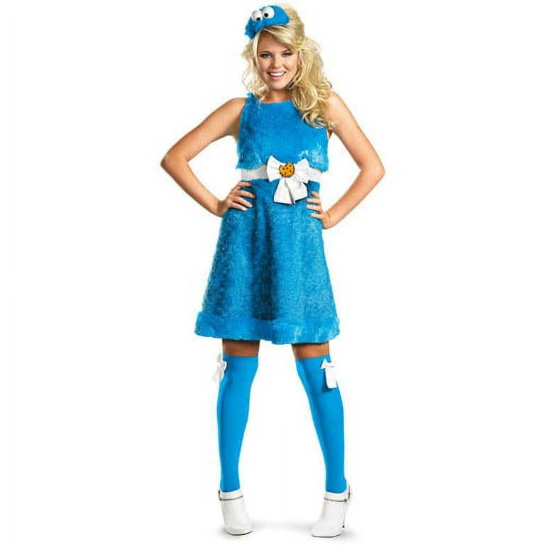Cookie monster halloween costume teenager sale
