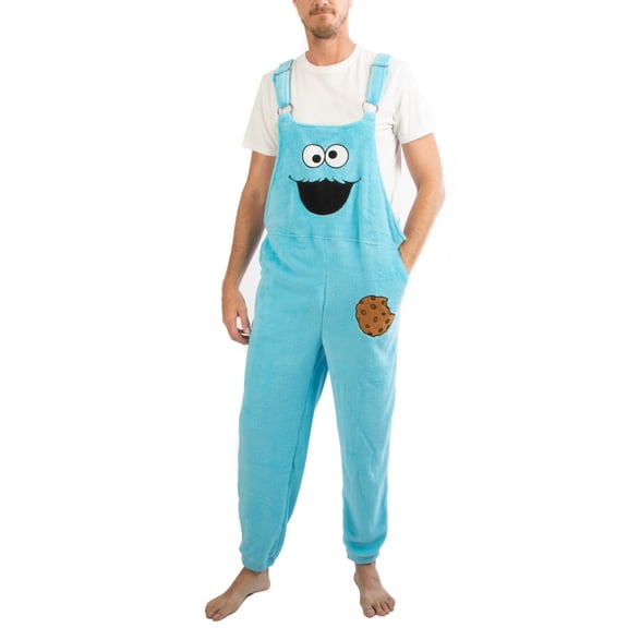Cookie Monster Jammeralls Onesies for Adults-XL