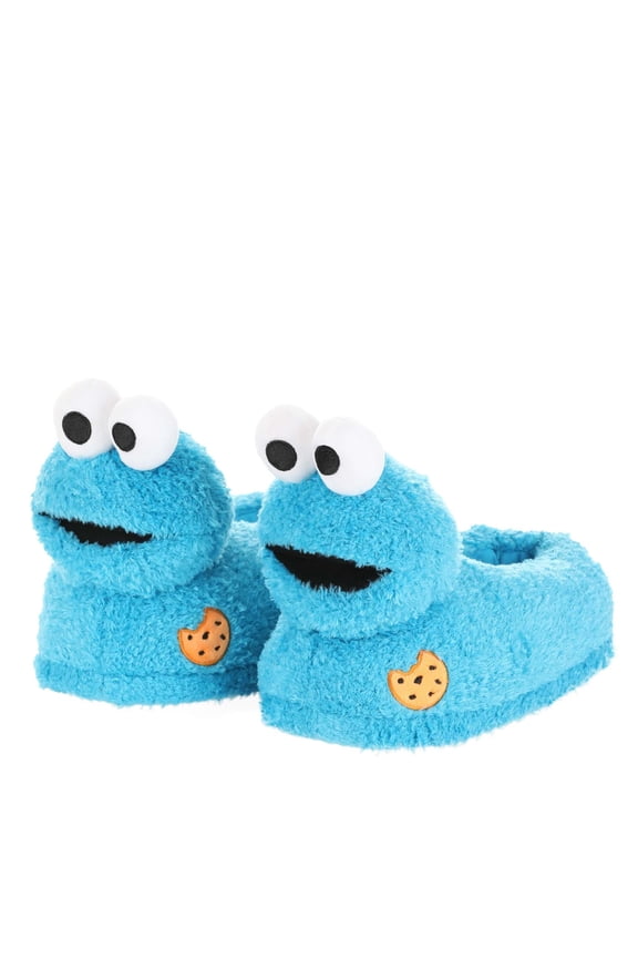 Cookie Monster Plush Slippers