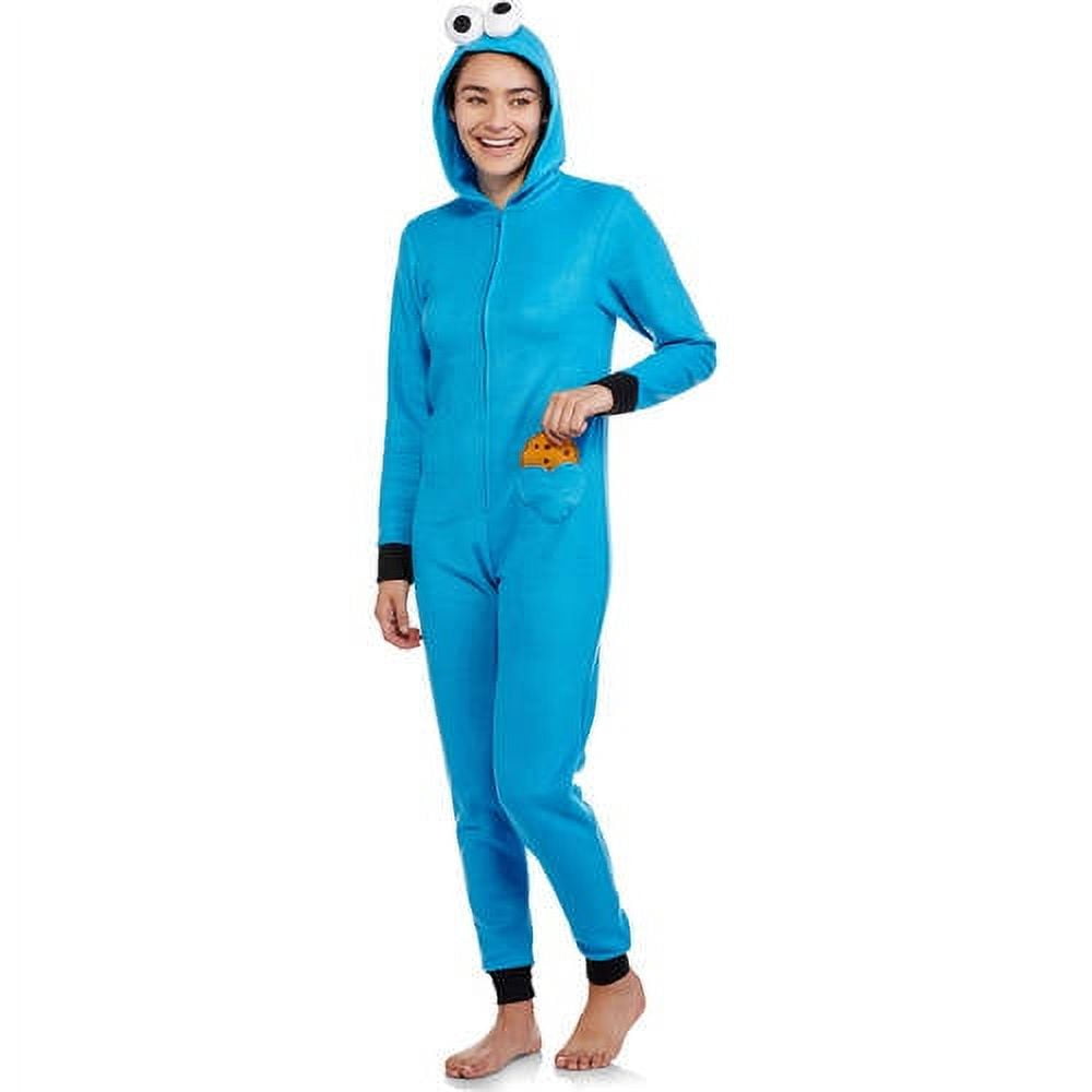 Women's cookie monster onesie sale