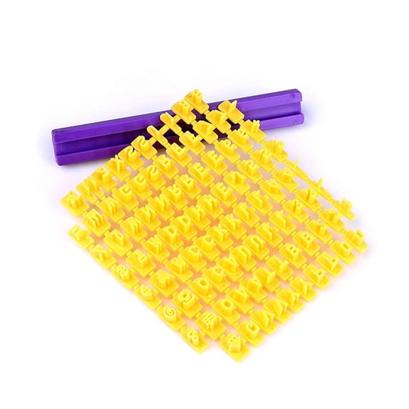 Cookie Moulds English Alphanumeric Baking Tools For DIY Cooking
