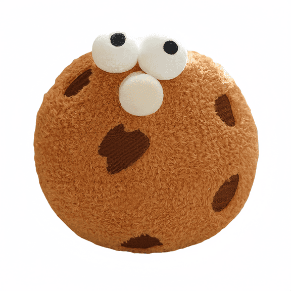 Cookie Plush Pillow Cute Pillow Stuffed Animals Funny Soft Food Plush Toy for Friend Birthday Gift