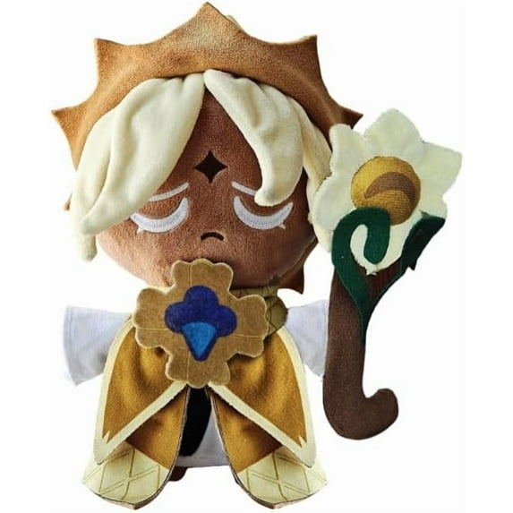Cookie Plush Soft Cute Plushies,Stuffed Figure Pillow for Room Decor and A Must Collection for Video Game Fans,9.84 inch