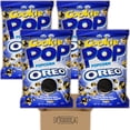 thumbnail image 1 of Cookie Pop Bulk Pack - Oreo - 4 Individually Sealed 5.25 Ounce Bags - Cookie Coated Popcorn - Made With Oreo Cookie Pieces - For Snacks, Lunches Movie Nights - In A Cornershop Confections Pack, 1 of 3