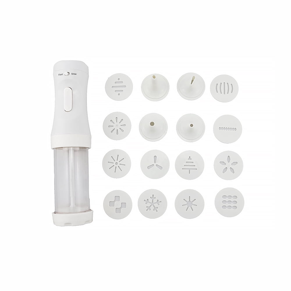 Cookie Press Gun Cookie Maker Kit Electric Cookie Decorating Tool With