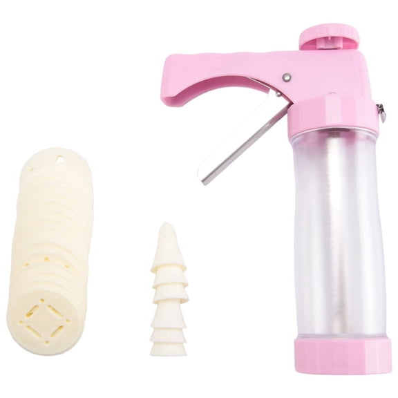 Cookie Icing Kit Cookie Cutter Mold DIY Pastry Syringe Extruder Nozzles Piping Cream Biscuit Maker Cake Tool