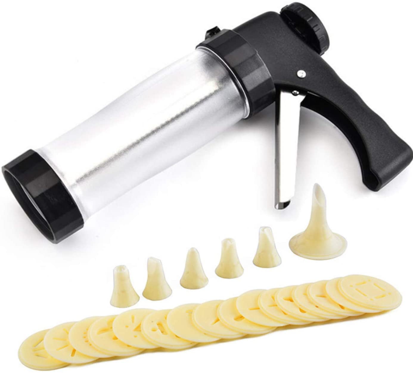Cookie Press Pastry Gun Churros Maker Icing Tips Pastry Bag Decorating