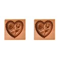 Cookie Rose Cookie Stamp Embossing Craft Decorating Baking Tool Wild