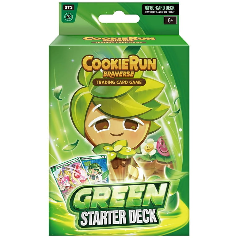 CookieRun: Braverse Trading Card Game - Starter Deck Green