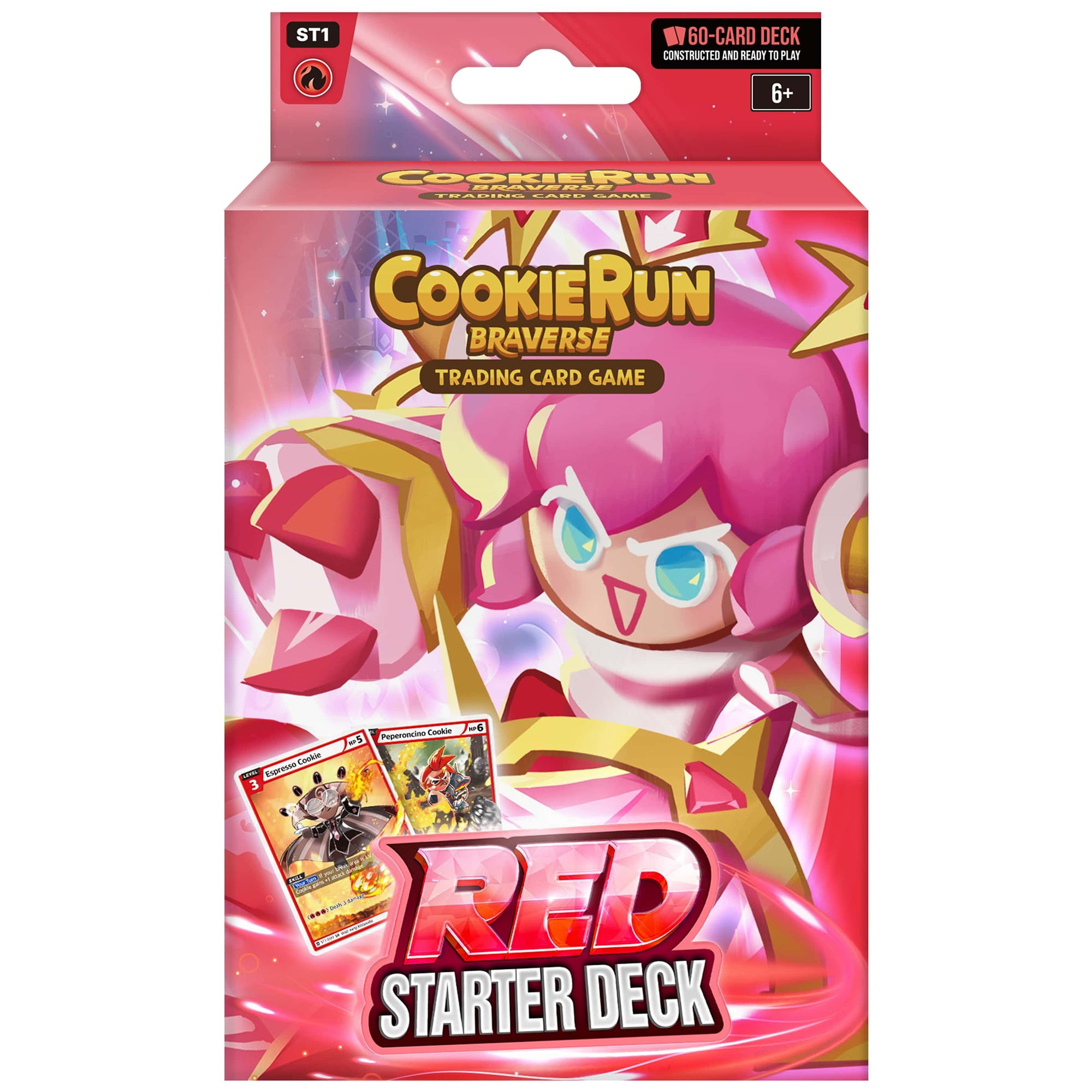 CookieRun: Braverse Trading Card Game - Starter Deck Red
