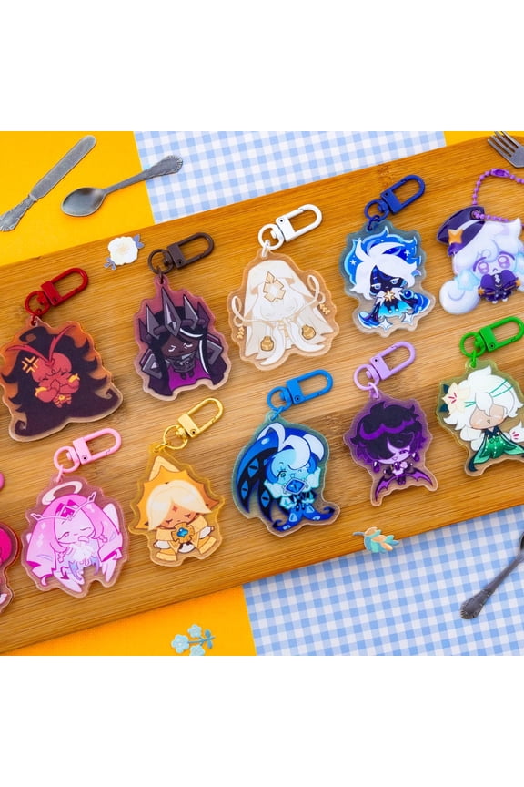 Cookie Run Kingdom Acrylic Charms (1 keychain)