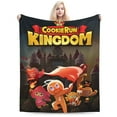thumbnail image 1 of Cookie Run Kingdom Blanket, Super Soft Throw Blanket For Bed Sofa Couch, Cozy Flannel Blanket For Bedroom Livingroom, 60"X50", 1 of 9