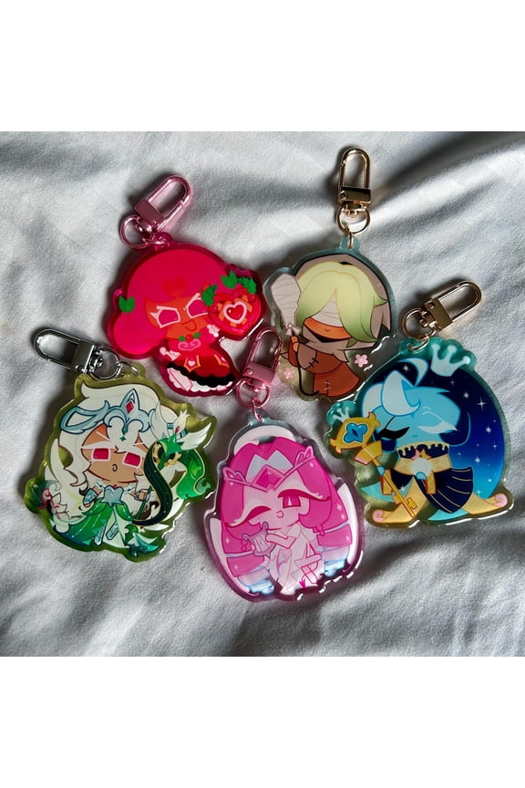 Cookie Run Kingdom Charms (1 keychain)