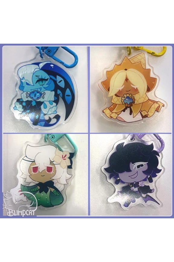 Cookie Run Kingdom Charms & keychain (1 keychain)