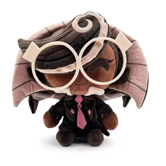 Cookie-Run Kingdom - Espresso Cookie Detailed Collectible Plush Figure, for Desk & Shelf Display, Fan Memorabilia