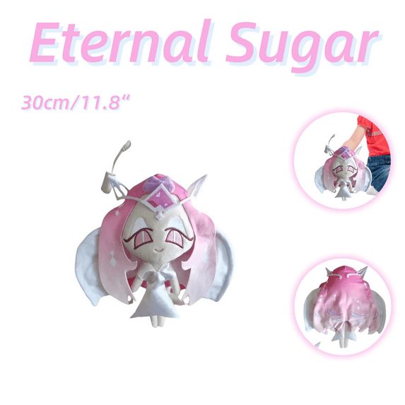 Cookie Run Kingdom Eternal Sugar Cookie Plush Doll, Soft Stuffed Animal Toy, Perfect for Kids Birthday Gifts 9.84"