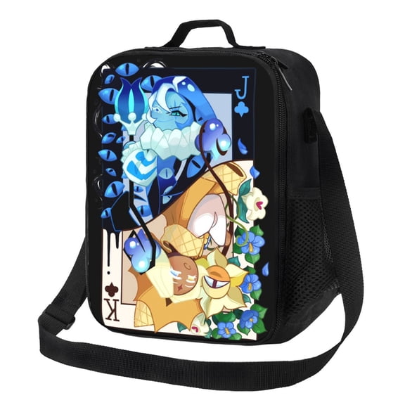 Cookie Run Kingdom Lunch Bags Tote Shoulder Bag Insulated Lunch Box Picnic Beach Work