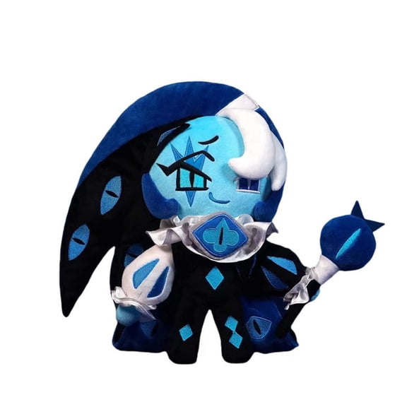 Cookie Run Kingdom Official Shadow Milk Cookie Plush – Soft & Huggable 9.8" Toy