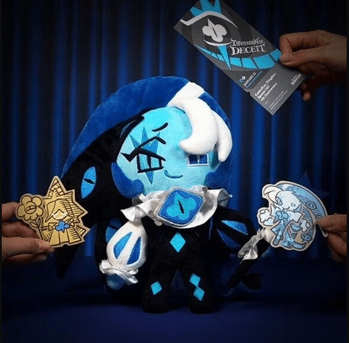 Cookie run kingdom official shadow milk cookie plush walmart