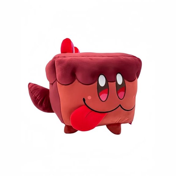 Cookie-Run Kingdom - Red Velvet Cake Hound Premium Collectible Plush Figure - Desk & Shelf Decor Display, Fan Gift