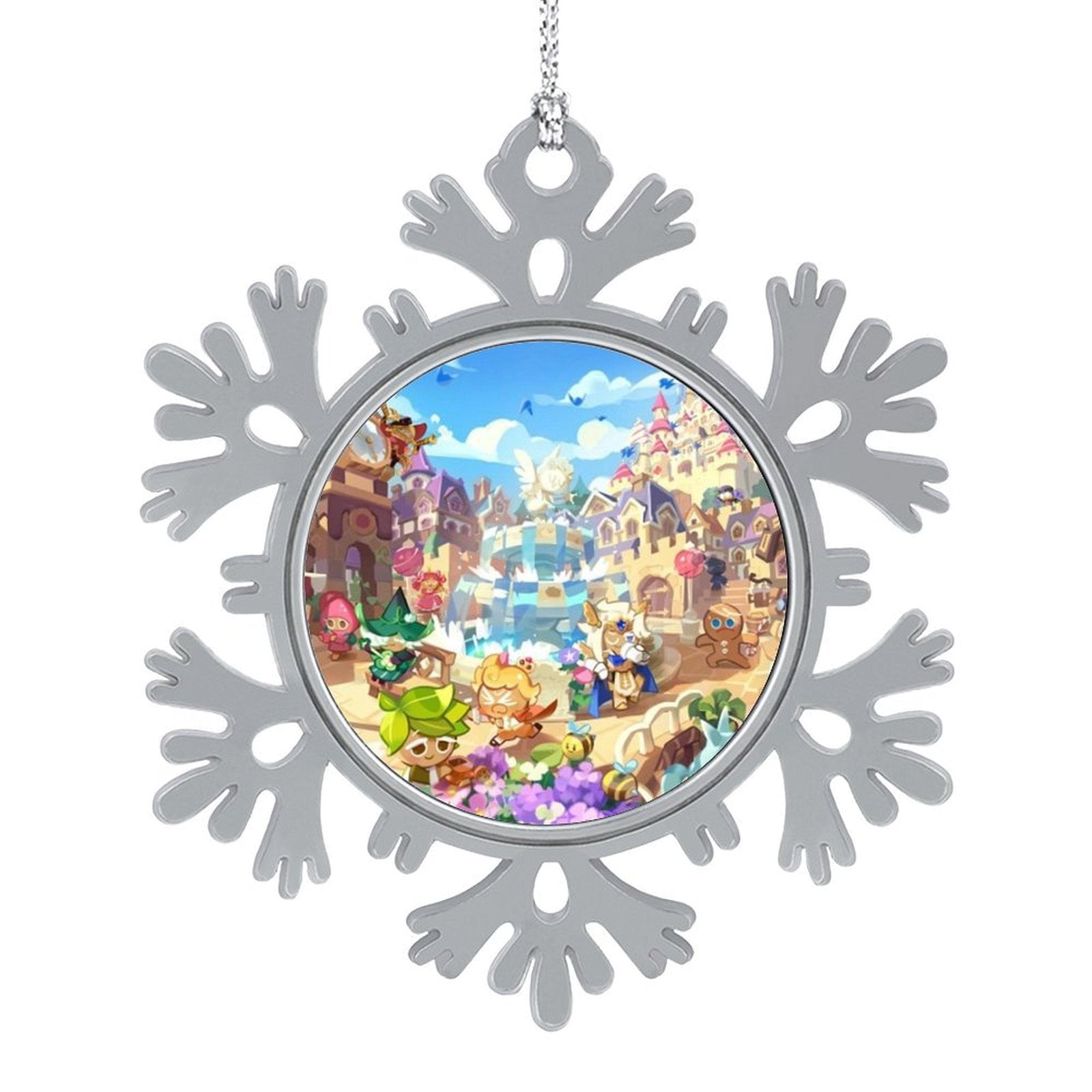 Cookie Run Kingdom Snowflakes Ornaments Christmas Tree Decorations ...