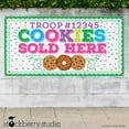 thumbnail image 1 of Cookie Sale Scout Banner Personalized, 1 of 4