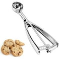 thumbnail image 1 of Cookie Scoop, Ice Cream Scoop,18/8 Stainless Steel, Cookie Scoops for Baking, 2Tbsp/ 30ml/ 1oz Cookie Dough Scoop, Ice Cream Scooper with Trigger Release, Cookie Scooper for Baking(#40), 1 of 10
