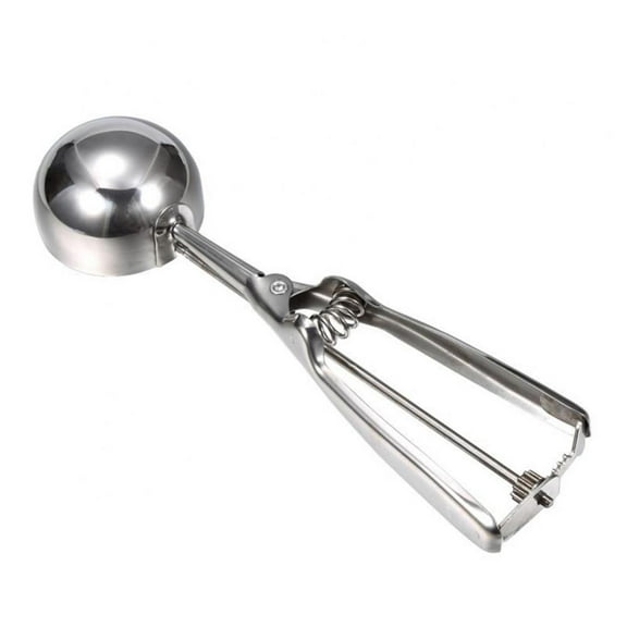 Cookie Scoop Stainless Steel Ice Cream Scoop Trigger Tablespoon Melon Scoop