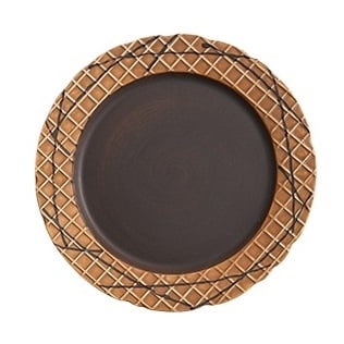 Cookie Shaped Ceramic Coffee Mug - Delicate Breakfast Cereal Cup with Dessert Plate for Afternoon Tea at Home