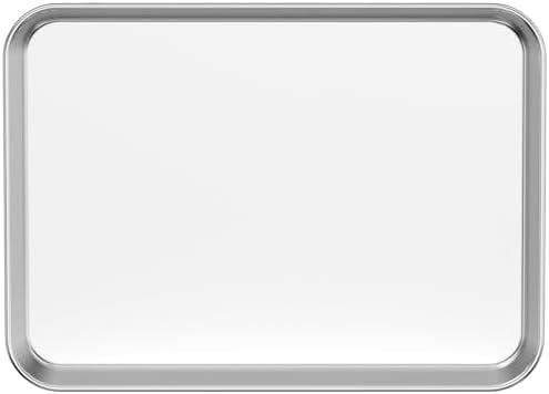 Cookie Sheet Baking Sheet,  Stainless Steel Bakeware Oven Tray, 16 inch Commercial Grade Professional Bakeware, Healthy & Non-toxic, Mirror Finish & Rustproof, Easy Clean & Dishwasher Safe