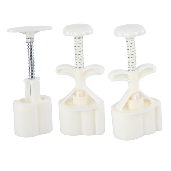 Cookie Stamp 3D Peanut Shape Dessert Molds Hand Pressure Dessert Maker Baking Tool for MidAutumn Festival