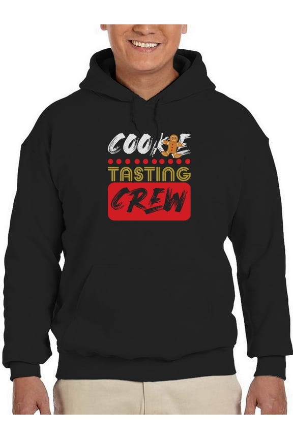 Cookie Tasting Crew Hoodie Men -Smartprints Designs, Male 4X-Large
