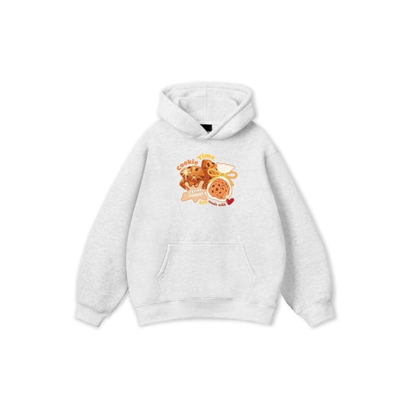 Cookie Time Cotton Hoodie, Sweet Pastry Hoodie