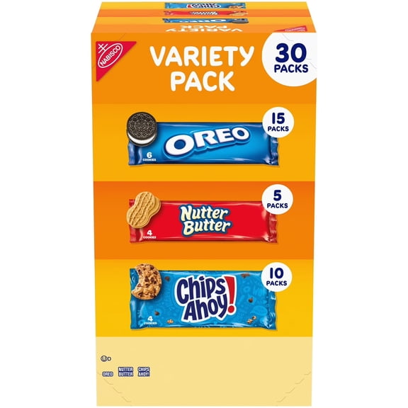 Cookie Variety Pack, 30 pk.