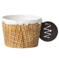 thumbnail image 1 of Cookie Water Cup Cute Ceramic Mug Office Afternoon Tea Coffee Cup Home Breakfast Milk Cup,Brown,Round Handle, 1 of 6