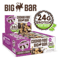 thumbnail image 1 of Cookie-fied Big Bar Cookies & Creme, Plant-Based Protein Bar, Gluten-Free, Vegan and Non-GMO, 12 Count, 1 of 7