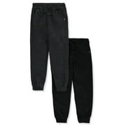 Cookie's Athletic Pants (Boy's), Drawstring Waist, Ribbed Trim, 2 Count Sizes 8