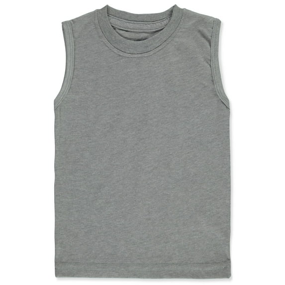 Cookie's Baby Boys' Muscle Shirt Color: heather gray Size: 18 months