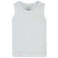 thumbnail image 1 of Cookie's Baby Boys' Ribbed Tank Top - white, 18 months (Infant), 1 of 3