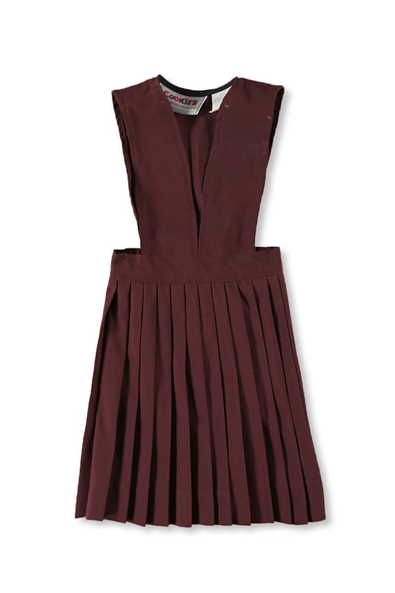 Cookie's Big Girls’ "Crystal" Jumper (Sizes 7 - 20) Color: burgundy Size: 10