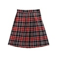 thumbnail image 1 of Cookie’s Big Girls’ Pleated Skirt Color: red/navy/white *plaid #570* Size: 10, 1 of 1