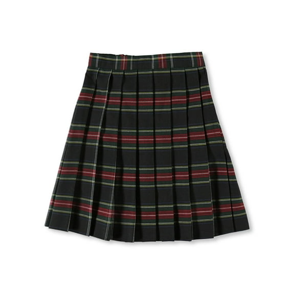 Cookie’s Big Girls’ Pleated Skirt Color: black/red/white/gold *plaid #63* Size: 18