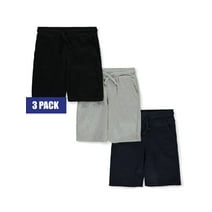 Cookie's Boys' 3-Pack Pull-On French Terry Shorts - Black, 3T (Toddler)