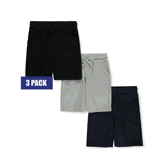 Cookie's Boys' 3-Pack Pull-On French Terry Shorts Color: black Size: 3t
