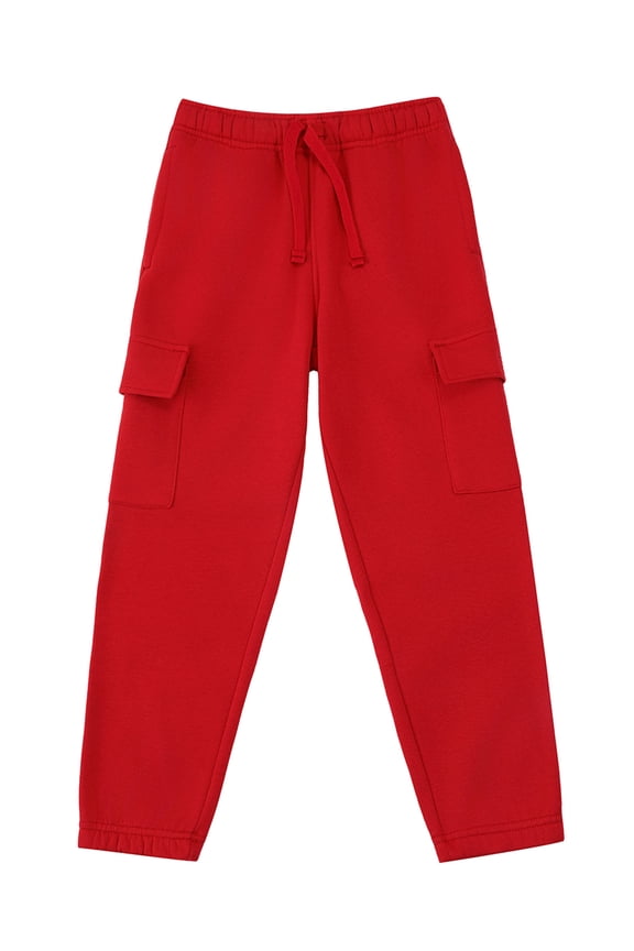 Cookie's Boys' Cargo Joggers Color: red Size: 18