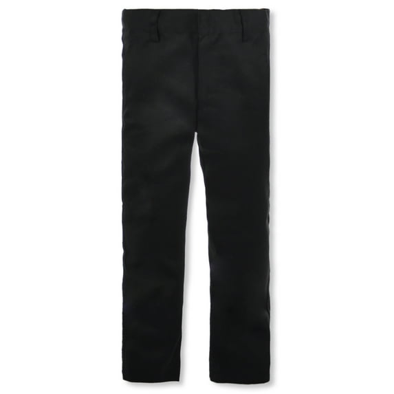 Cookie's Boys' Flat Front Slim Fit Pants - black, 4 (Little Boys)