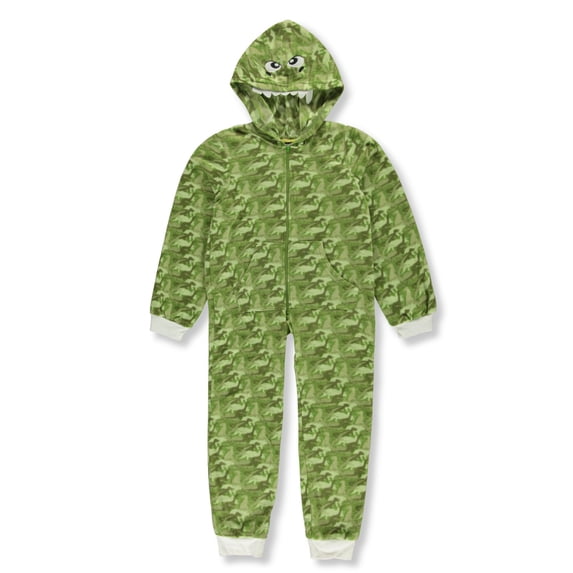 Cookie's Boys' Monster Footed Coveralls Color: green/multi Size: 3t
