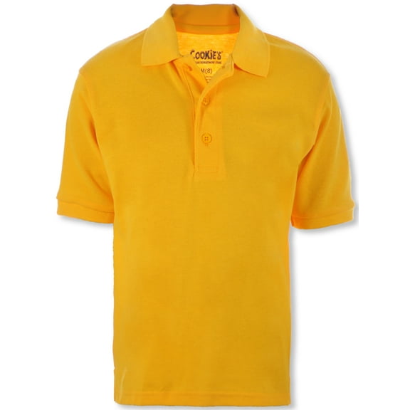 Cookie's Boys' Pique Polo Shirt Color: gold Size: 4t