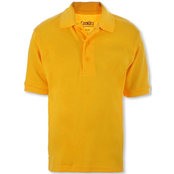 Cookie's Boys' Pique Polo Shirt Color: gold Size: 6 - 7
